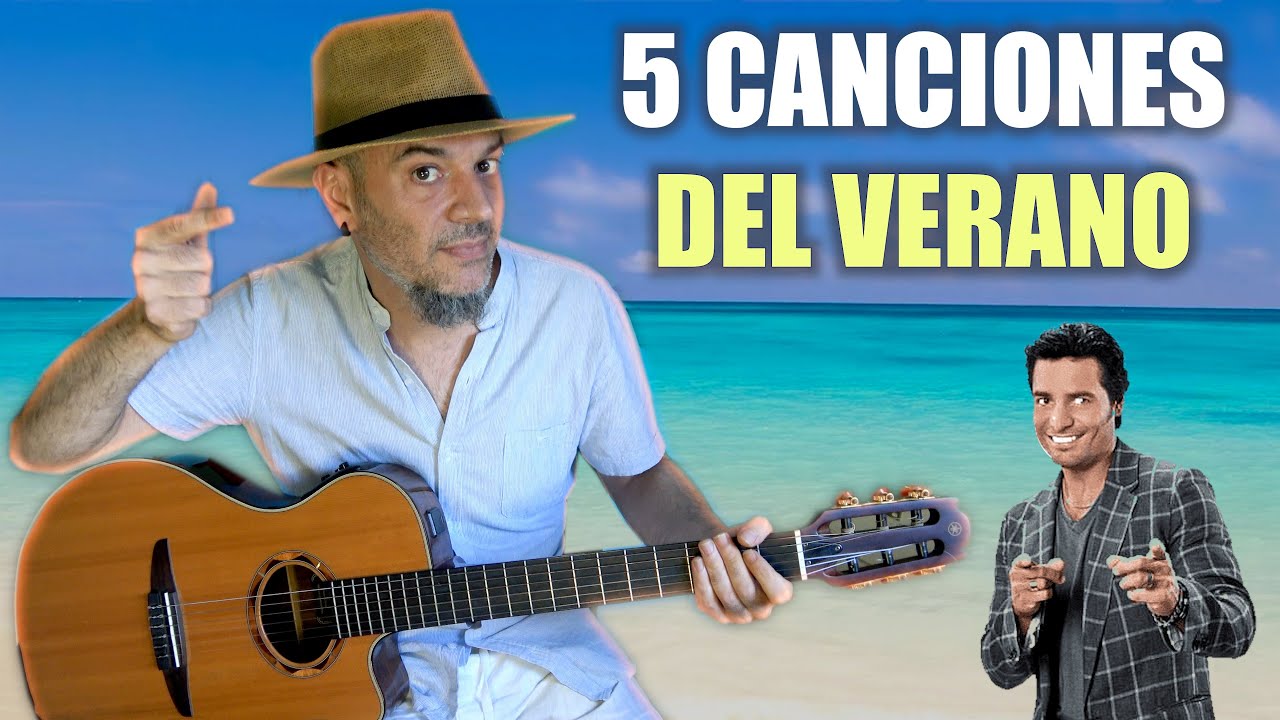 5 CANCIONES del VERANO en GUITARRA para BAILAR (Muy Fáciles)