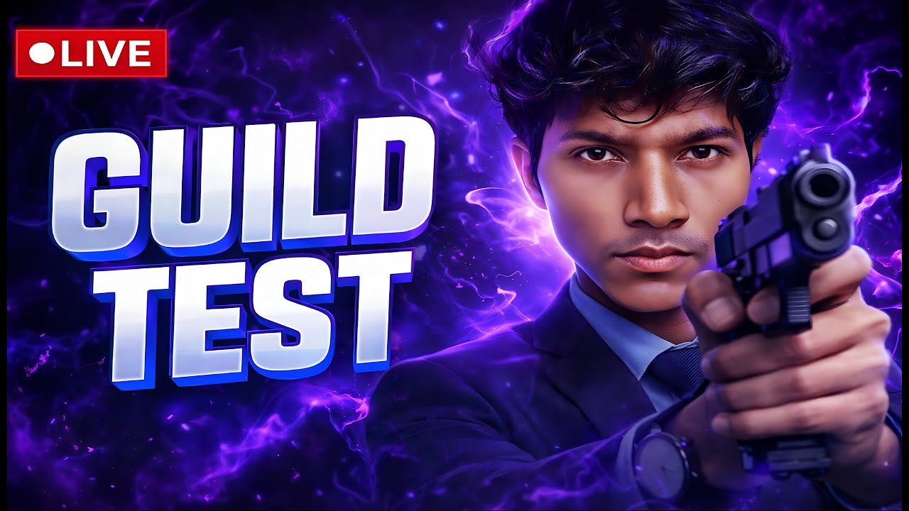 GUILD TEST | FF LIVE 🔥 #fflive #freefirelive #trending #shortlive