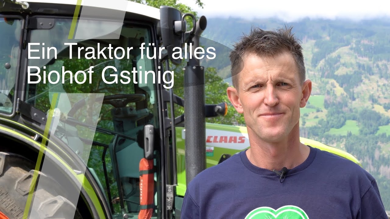 Biohof Gstinig meistert den Neustart mit dem CLAAS ARION 450