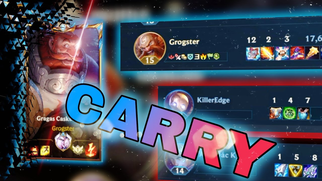 HOW THE TOP 1 GRAGAS CARRIES GARBAGE TEAMATES