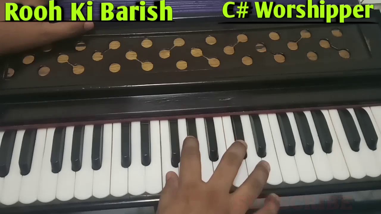 Masihi Harmonium Lesson Rooh ki Barish #masihiharmoniumlesson