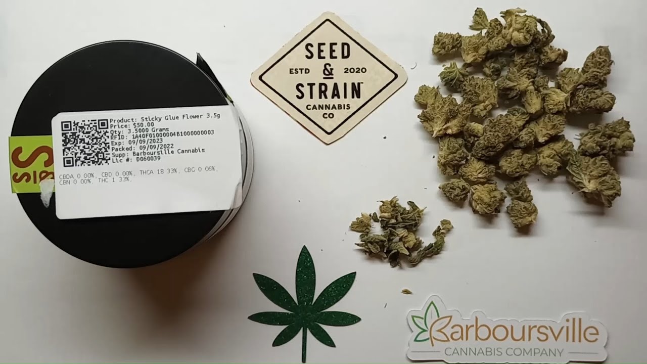 Seed & Strain Sticky Glue Flower Review