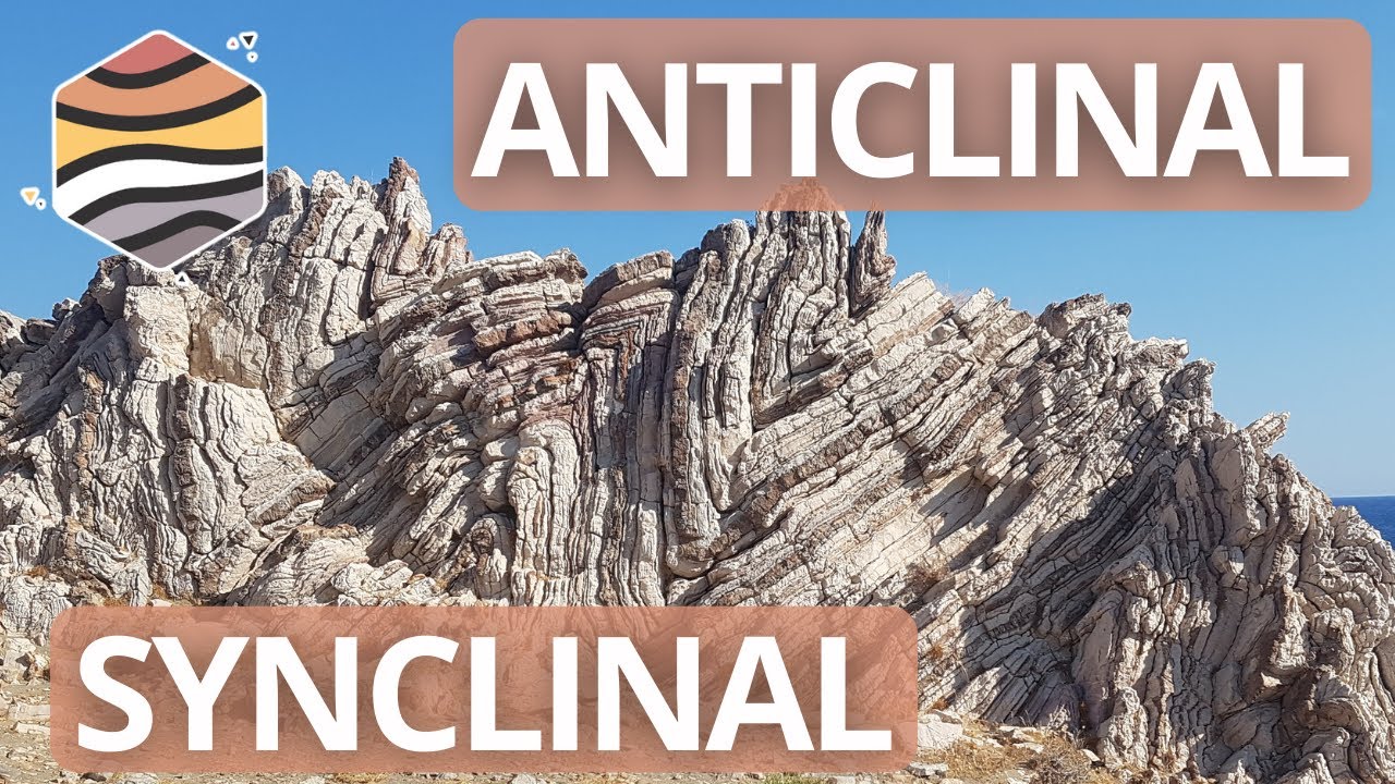 RECONNAITRE UN PLI sur UNE CARTE : ANTICLINAL, SYNCLINAL
