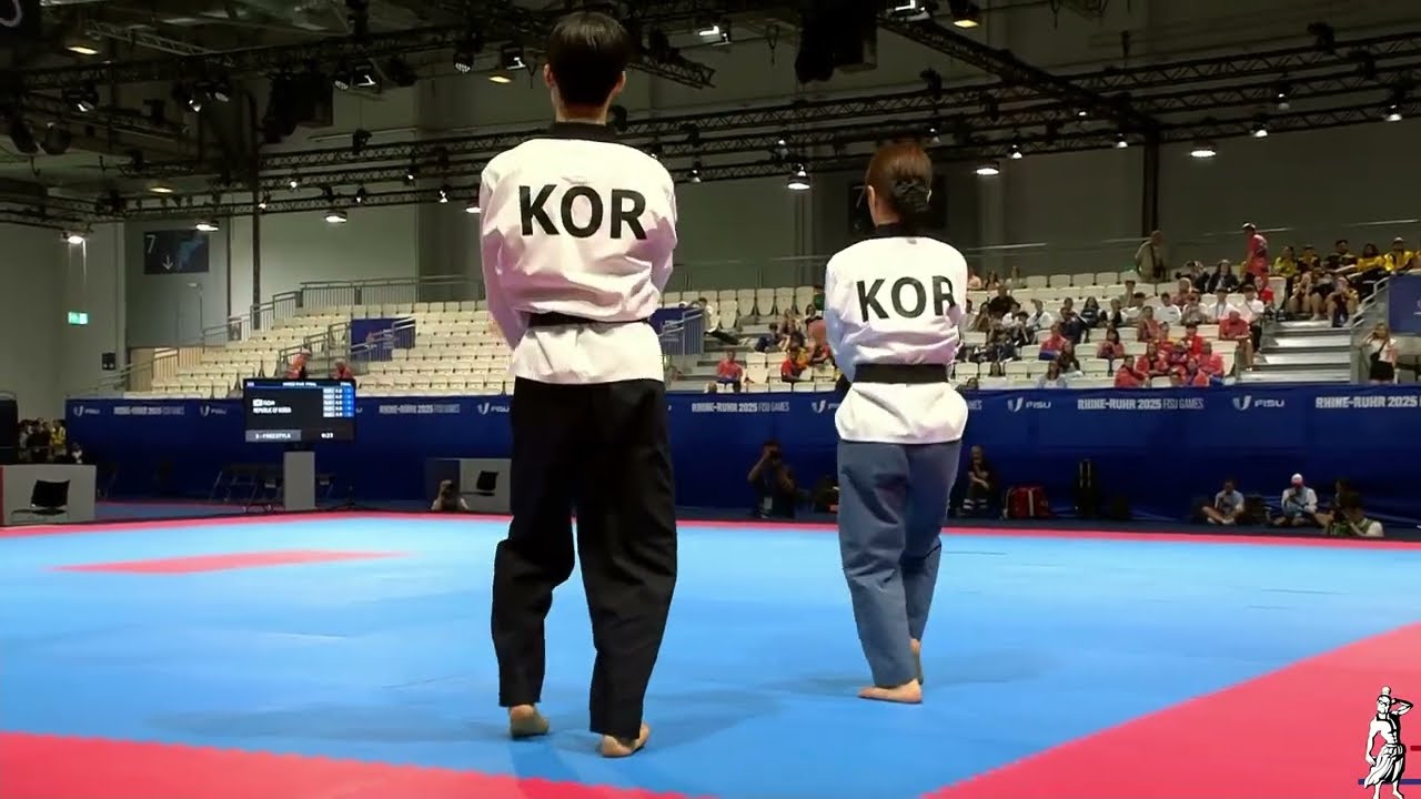 #korea  #fisu2025  #poomsaechannel  #poomsae  #taekwondo    #freestyletkd  #tkd