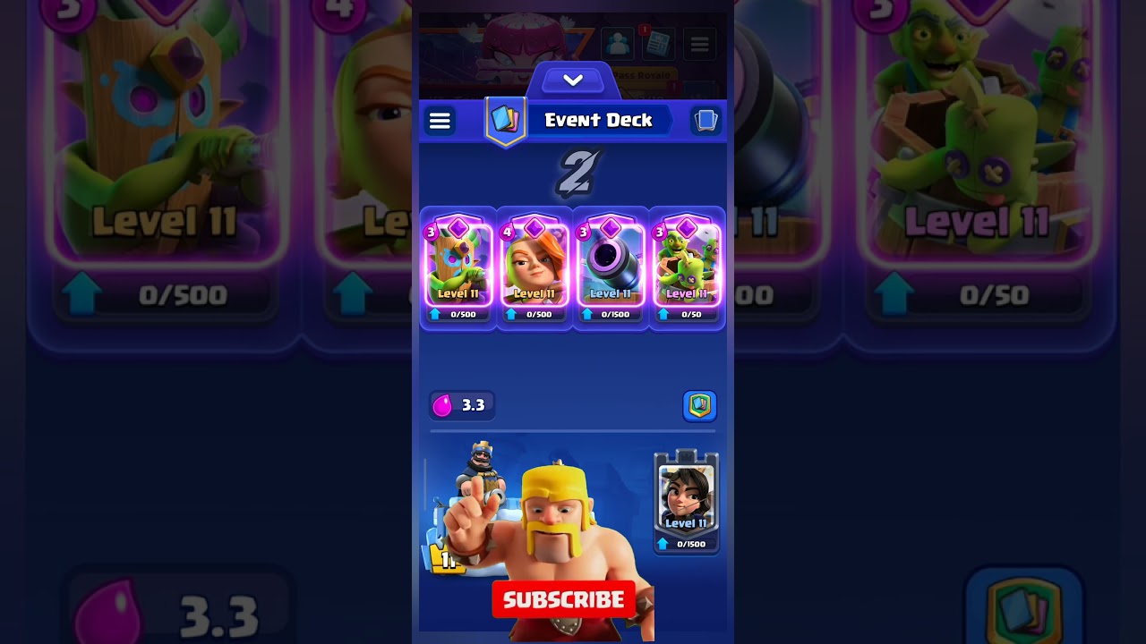 BEST 4 CARD EVO CHALLENGE DECKS CLASH ROYALE(3 DECK)✨