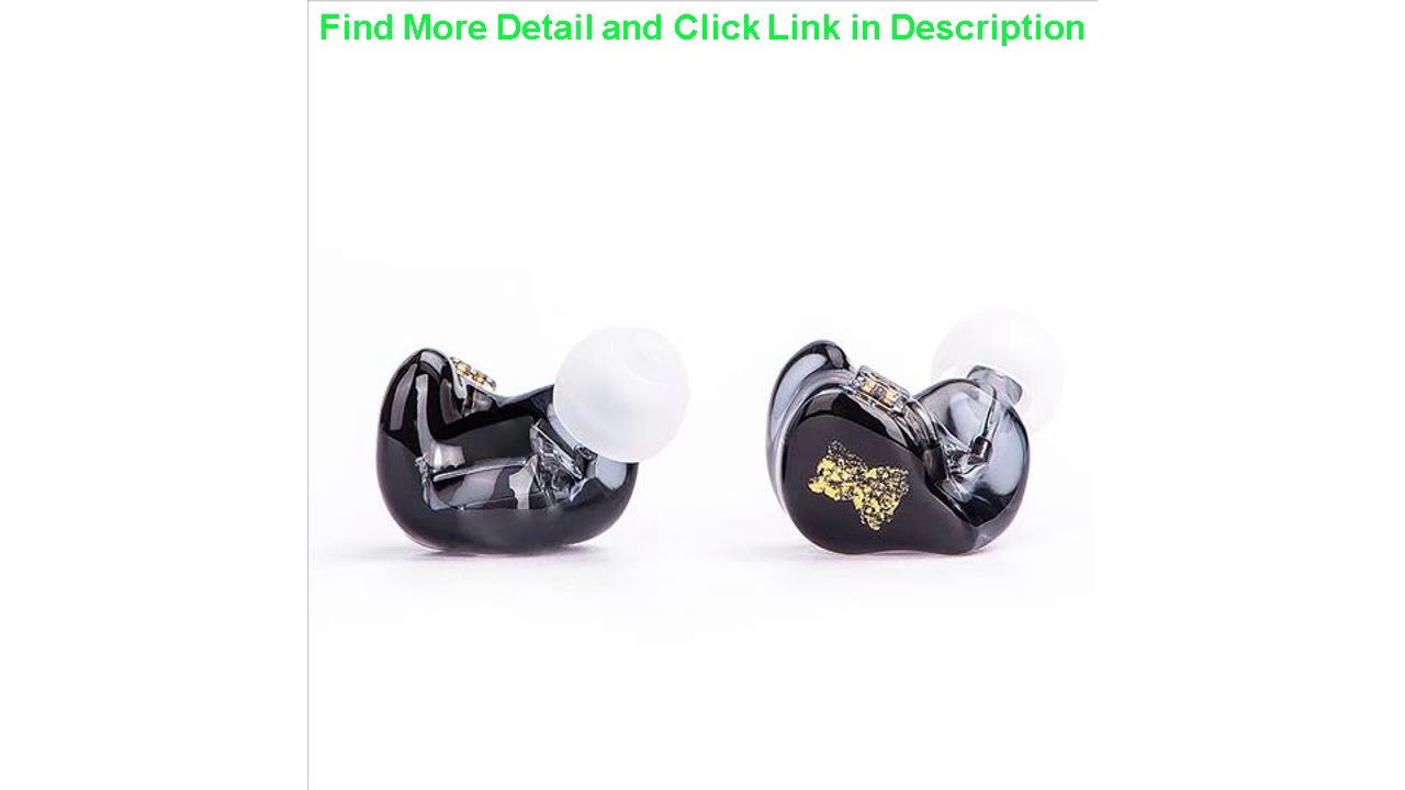 Top TFZ T x Bear 1 Balanced Armature AB Driver Headphones In Ear Monitors Professional Stereo Heads