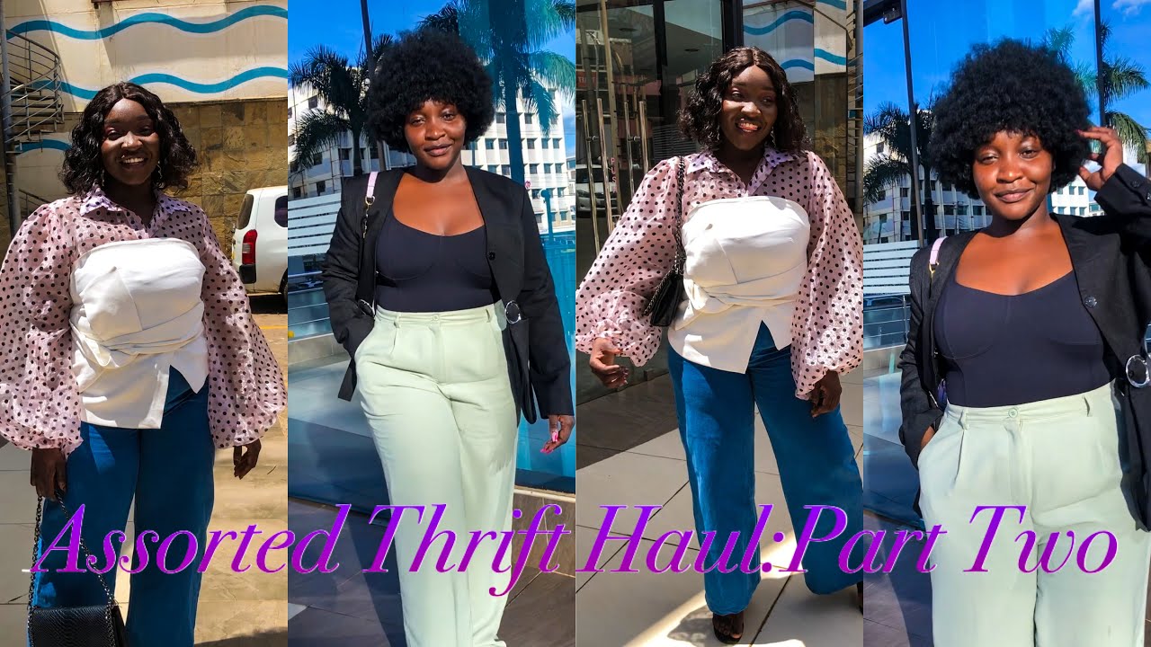 ASSORTED THRIFT HAUL PART TWO: AFFORDABLE CUTE, MODERN  & FANCY THRIFT TOPS HAUL  #gikombahaul