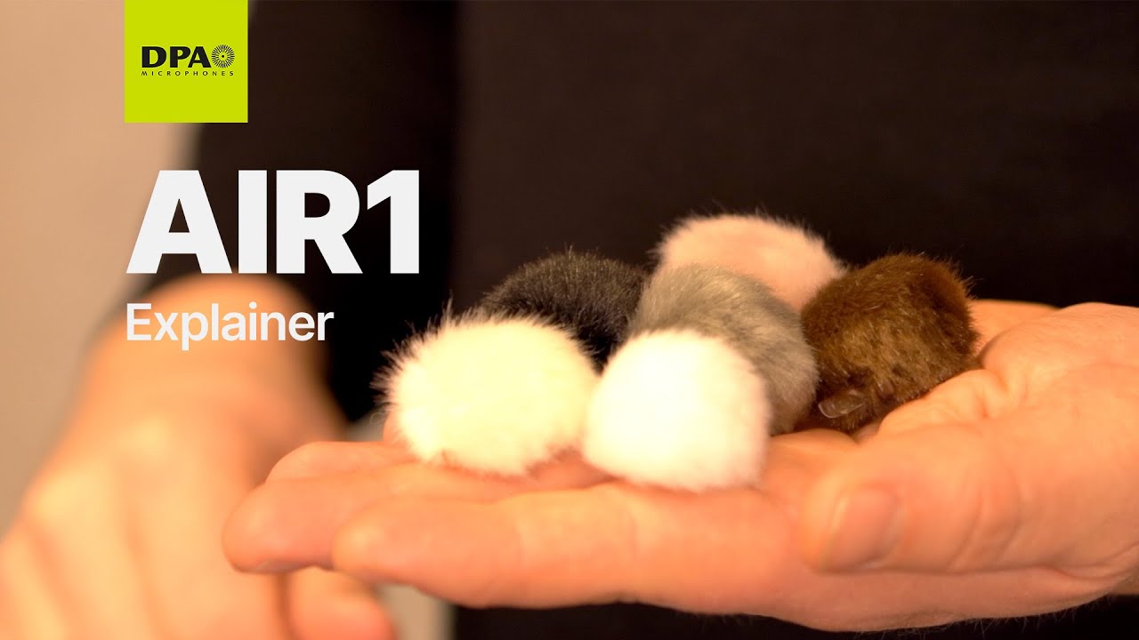 The unique design and advanced features of the AIR1 Universal Miniature Fur Windscreen