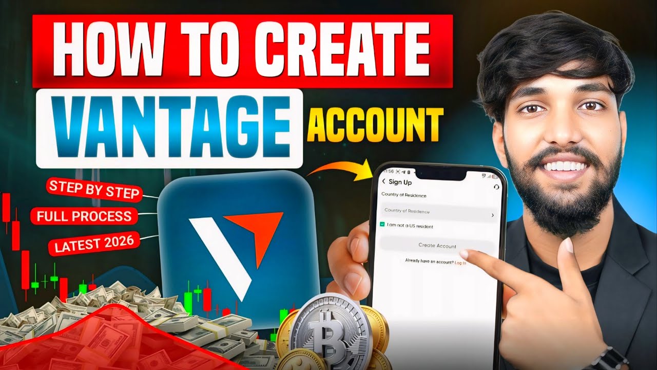 Vantage Account Opening | Vantage Me Account Kaise Banaye | How To Open Account In Vantage