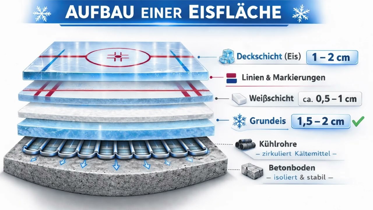 🧊 Wie entsteht Eis in der Eishalle?