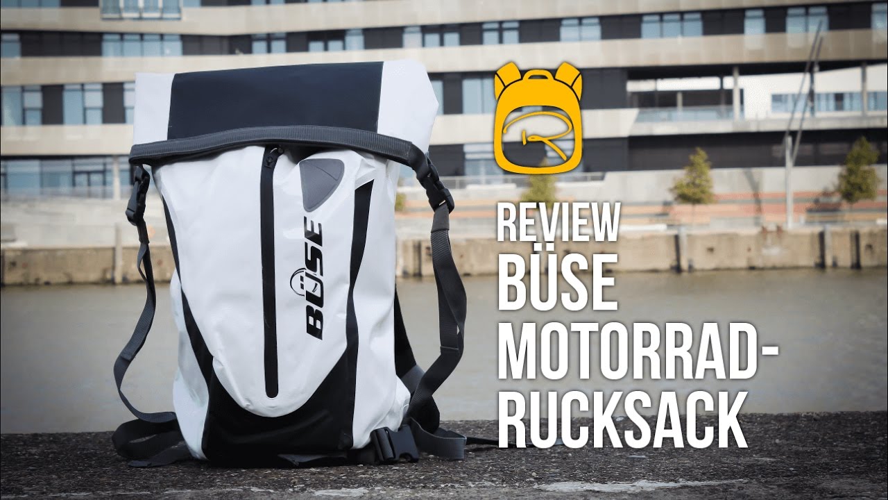 Büse Motorrad Rucksack - Review auf Deutsch - Rucksack Test