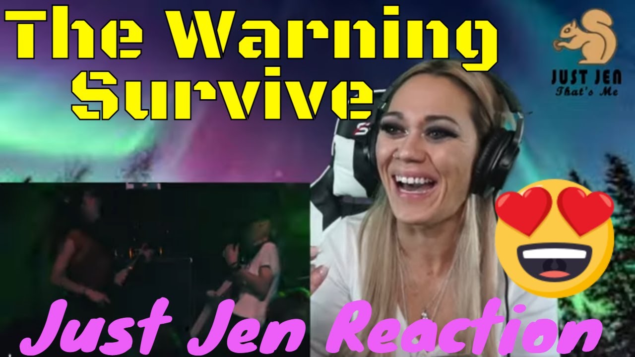 The Warning Survive live @ The Whiskey A GoGo Reaction | Just Jen Reacts to her favorite TW song