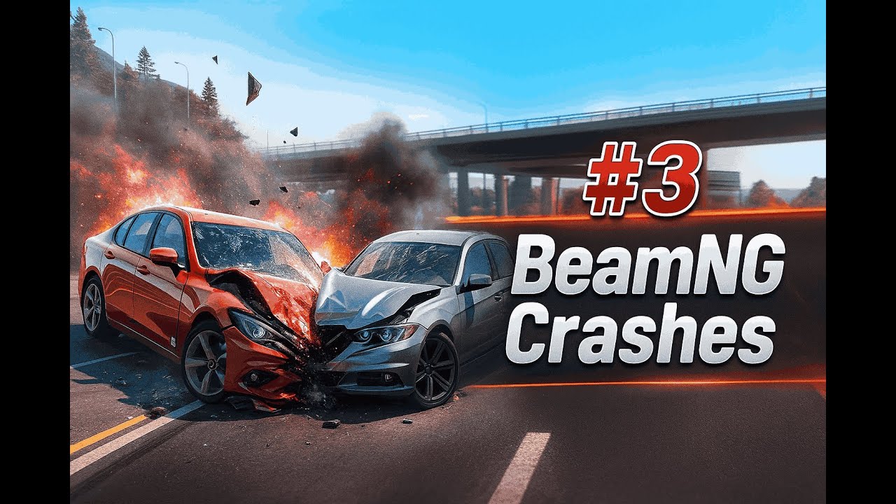 BeamNG Drive REALISTIC CRASHES – Day 3 | Extreme Car Destruction Compilation!