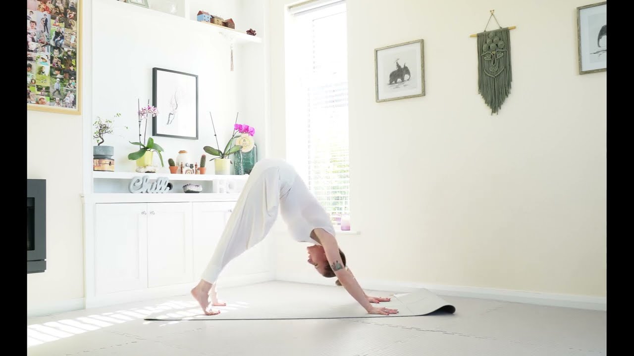 R&oacute;zsasz&iacute;n telihold- cs&iacute;pőnyit&oacute; vinyasa