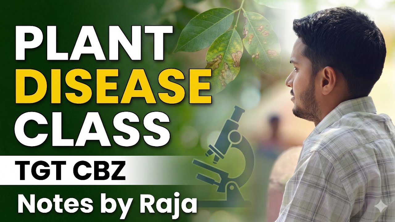 Class 07 Plant Disease and Control Measure || SSB TGT 2026 BIOLOGY || TGT CBZ SCIENCE 