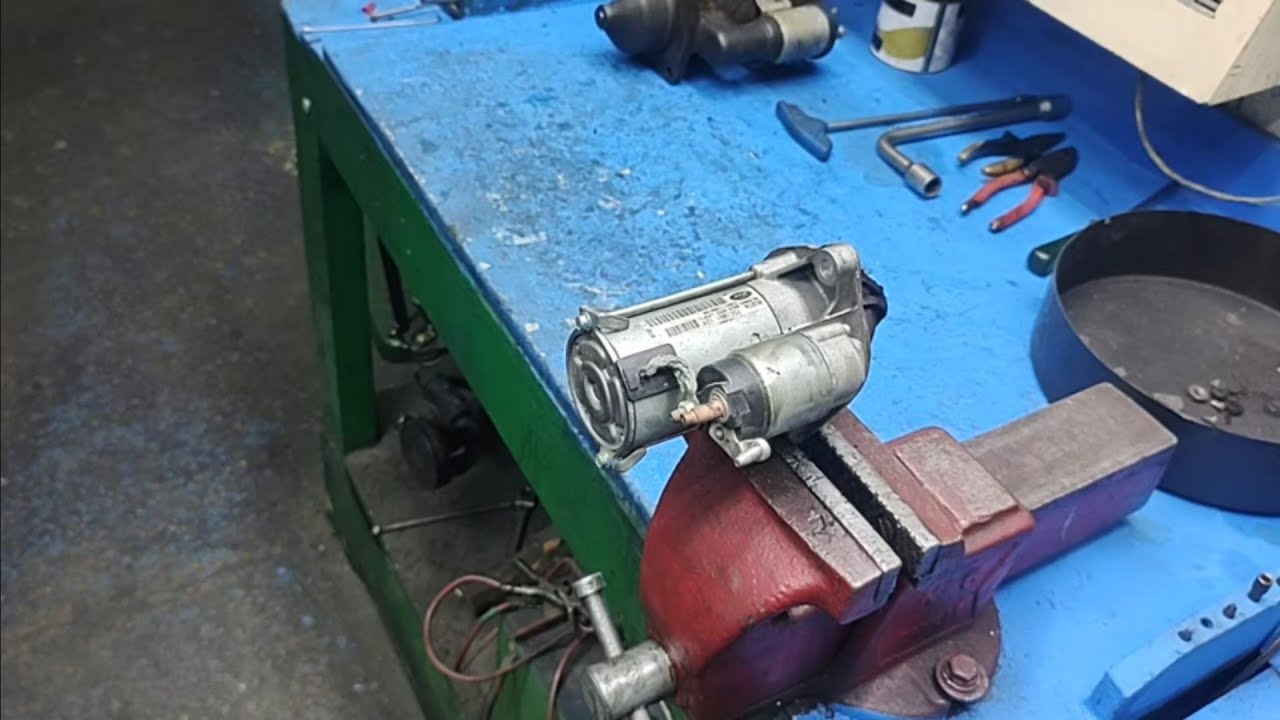 Motor de Partida New Fiesta  partida com 2 escovas.