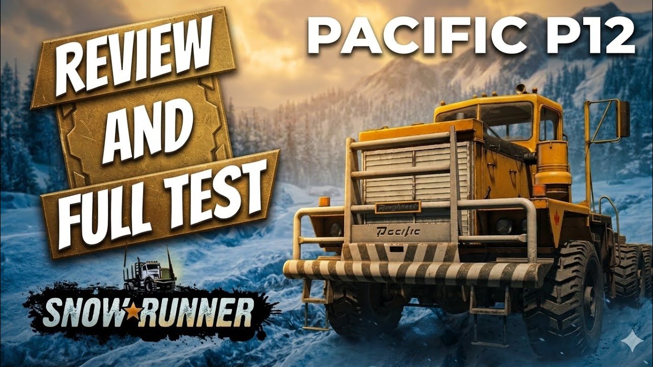 SNOWRUNNER BEST TRUCKS | PACIFIC P12  REVİEW & 19-POINTS TEST