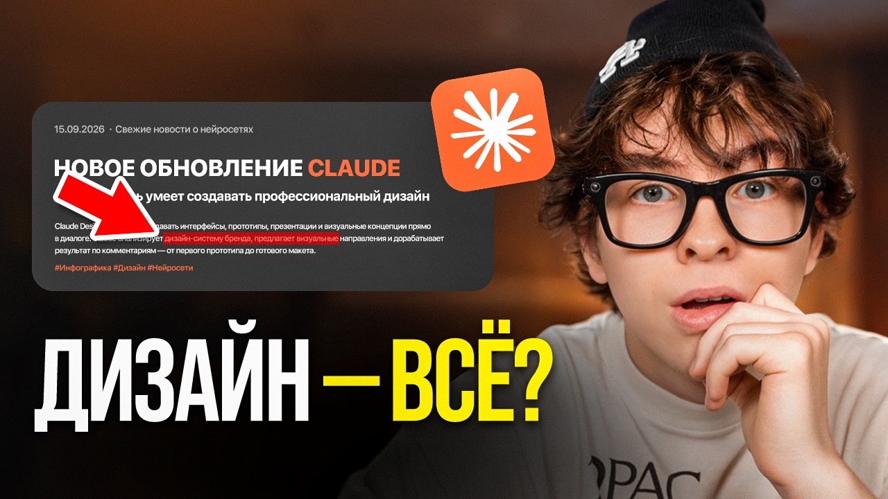 Стоит ли работать Дизайнером после ОБНОВЛЕНИЯ CLAUDE?