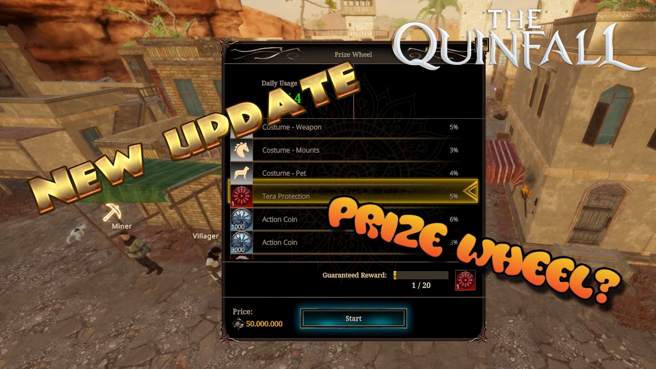 Quinfall Update – New Prize Wheel Explained (Worth It?)