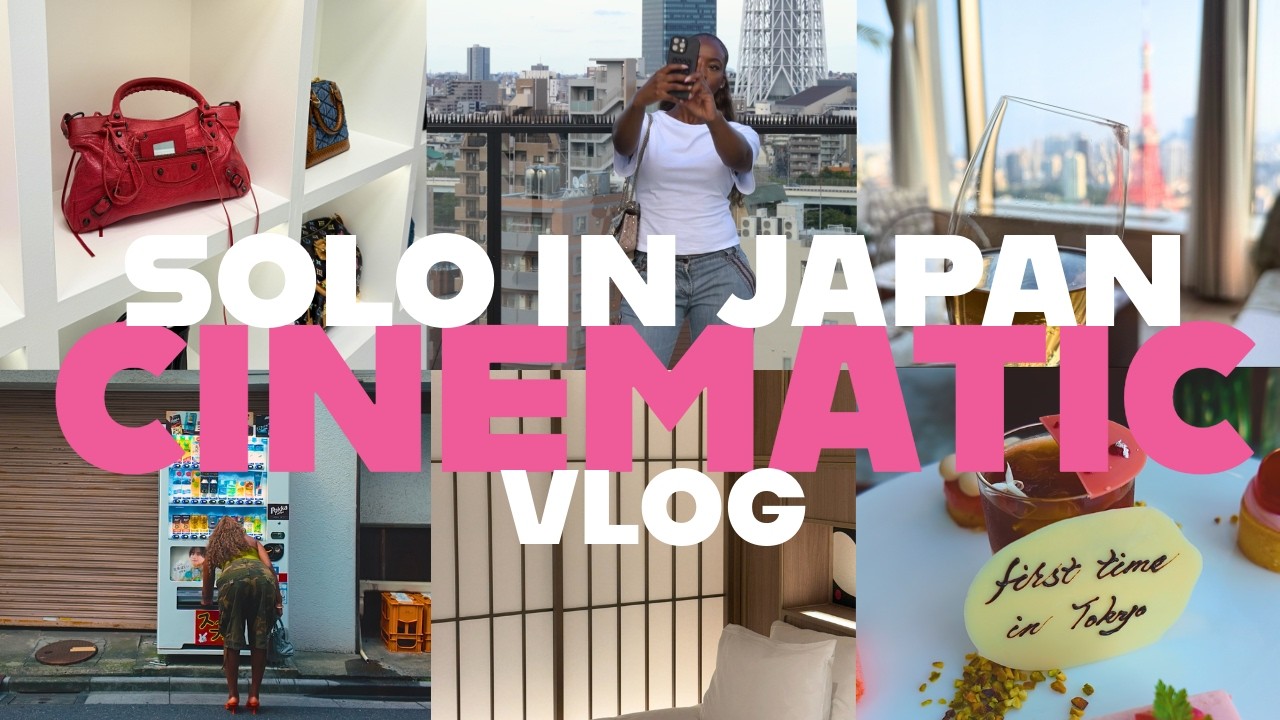 i quit & booked a flight to Japan | solo Japan cinematic vlog