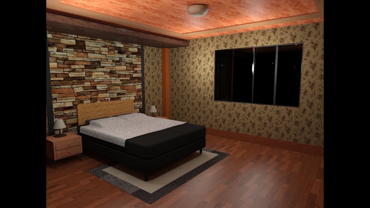 CREATING A 3D BEDROOM IN AUTOCAD 2021