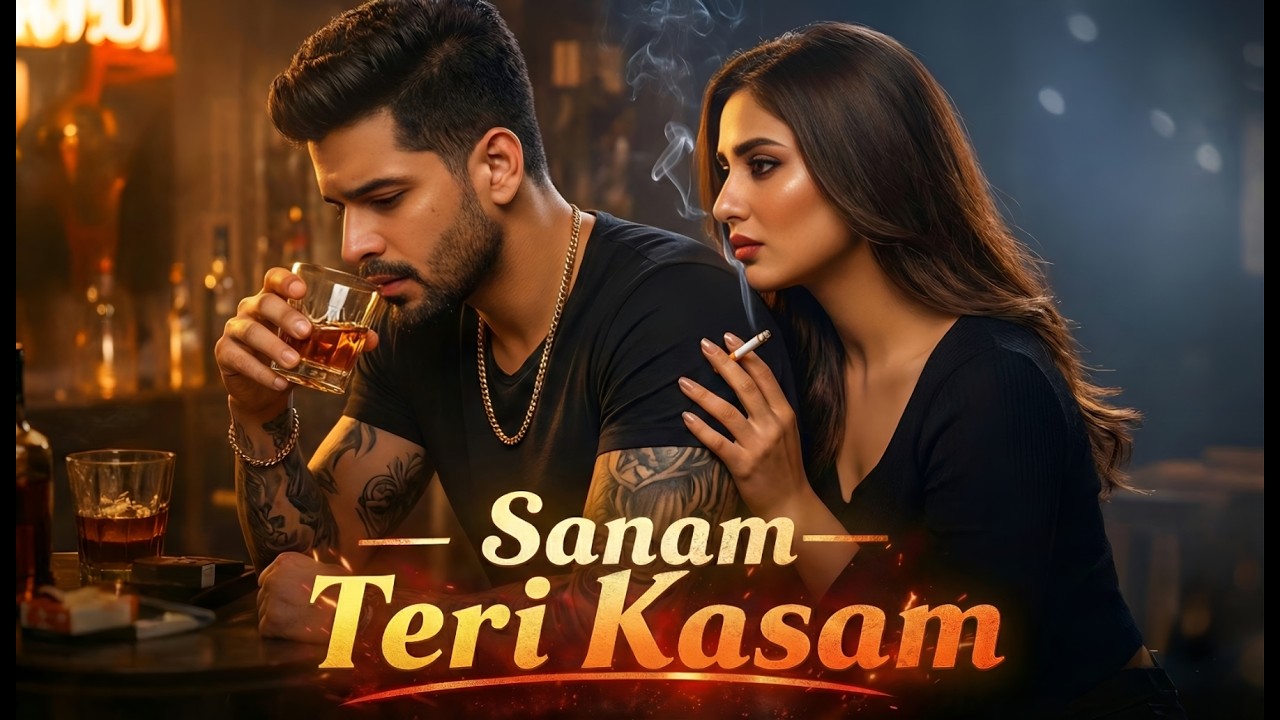 Sanam Teri Kasam 💔 | Heart Touching Sad Hindi Song | The Sad Station