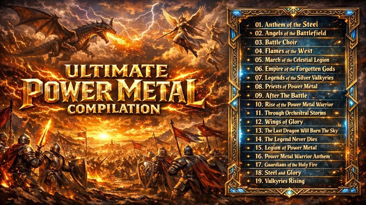 Ultimate Power Metal Compilation ⚔️ Epic & Legendary Songs