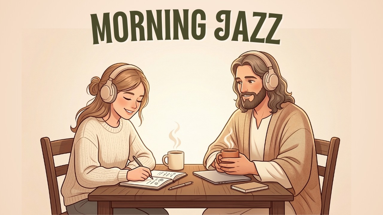 1 Hour Christian Jazz with Lyrics 🎧 | Study, Work, Pray & Morning Focus