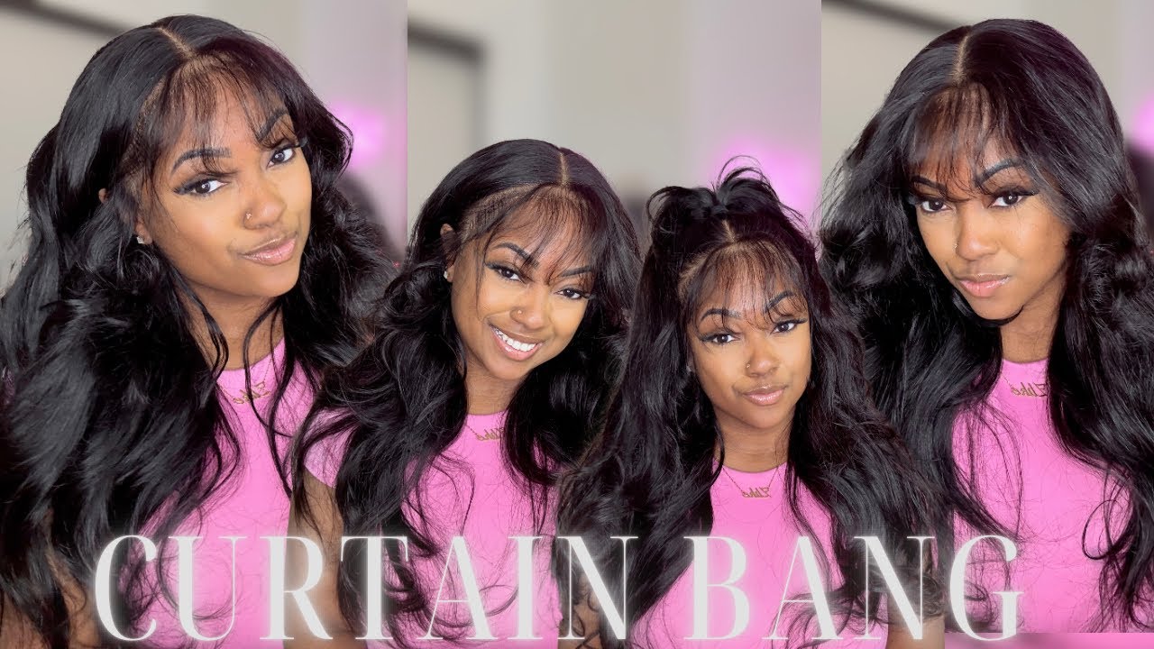 Effortless Curtain bang & Fluffy Loose Wave 13X4  preeverything wig Install Glueless Ft. UNice Hair