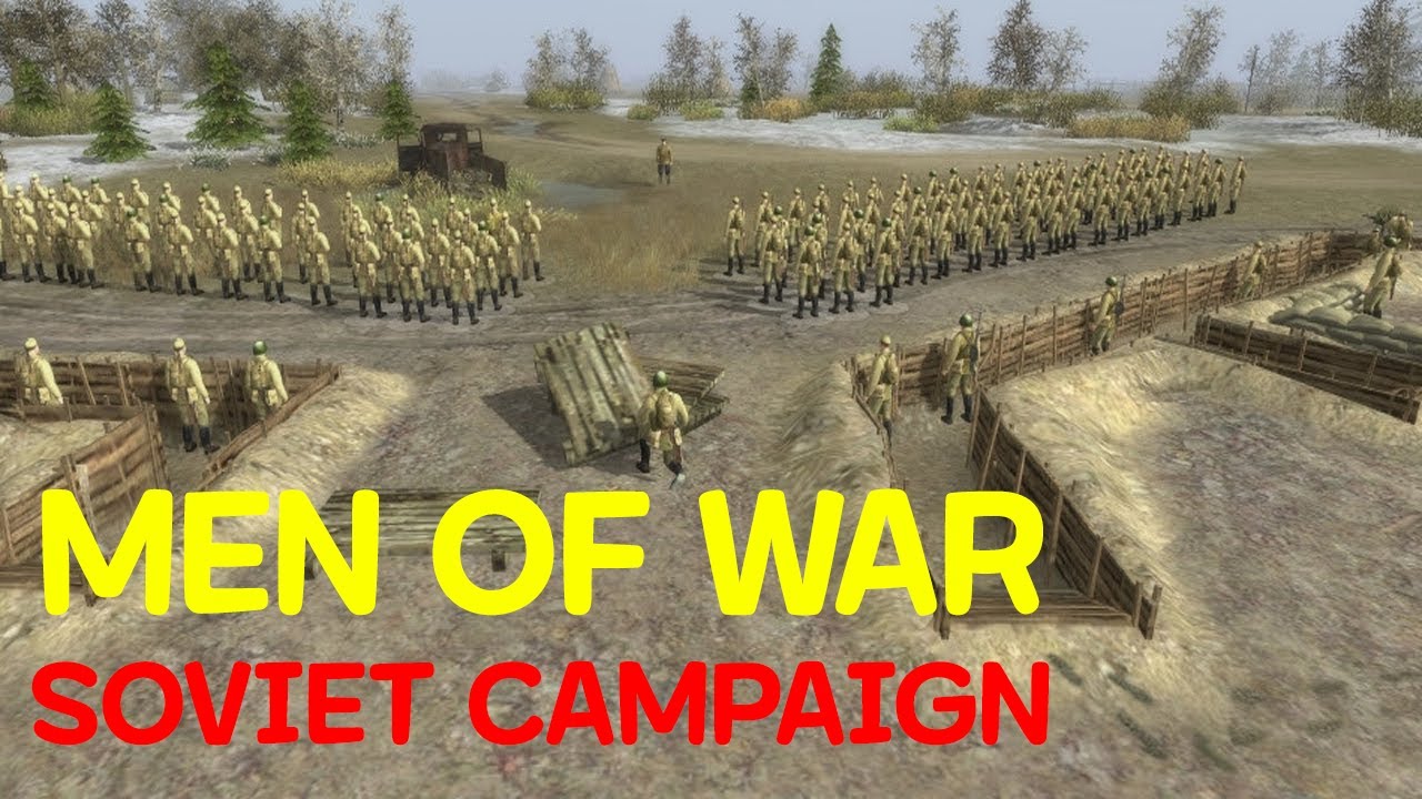 Men of War (2009) - Soviet Union Campaign Playthrough (Full Game - Long play - No Commentary)