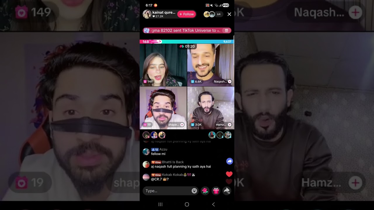 kainat qureshi tik tok live match today 03 03 2026