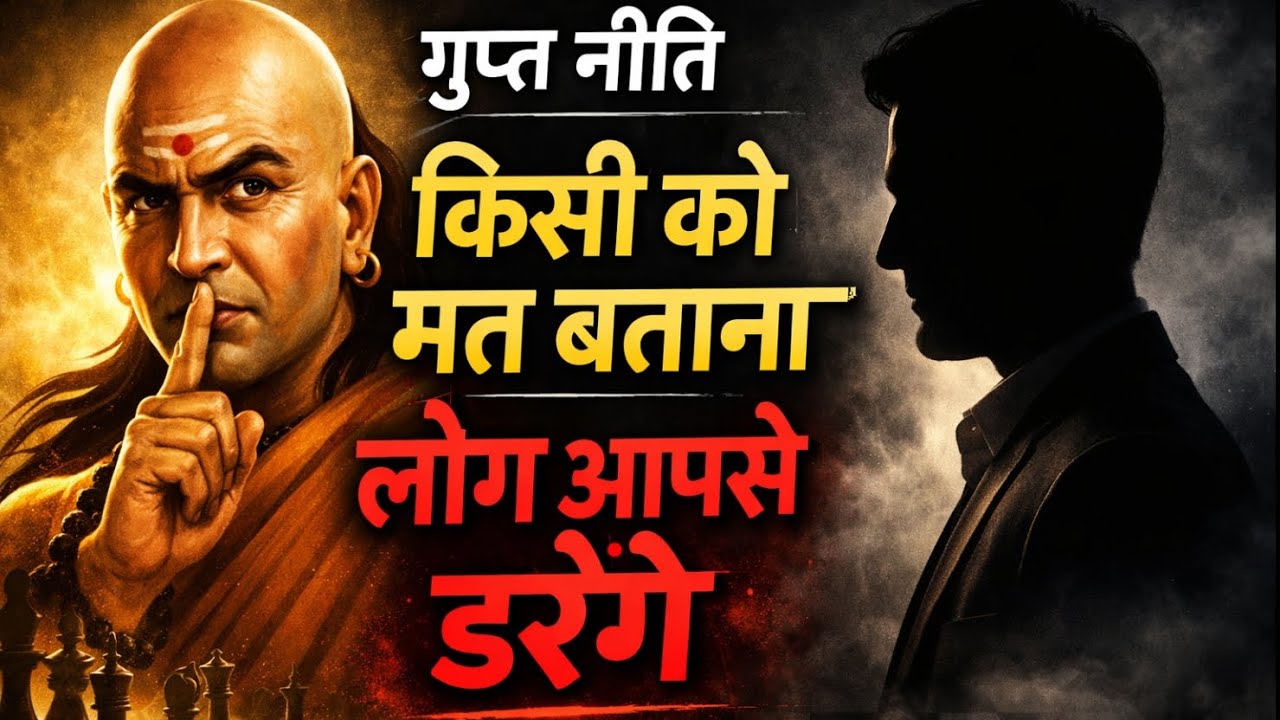 गुप्त नीति किसी को मत बताना लोग आपसे डरेंगे ।। Chanakya Niti 