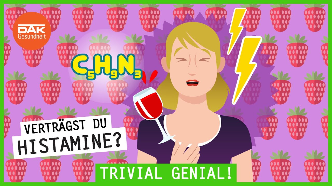Was ist eine Histamin-Unvertr&auml;glichkeit? | #trivialgenial | DAK-Gesundheit
