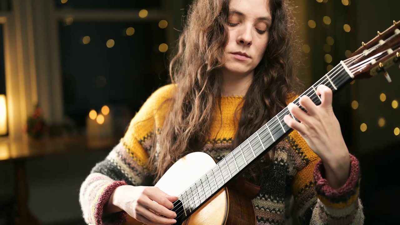Away in a Manger on guitar