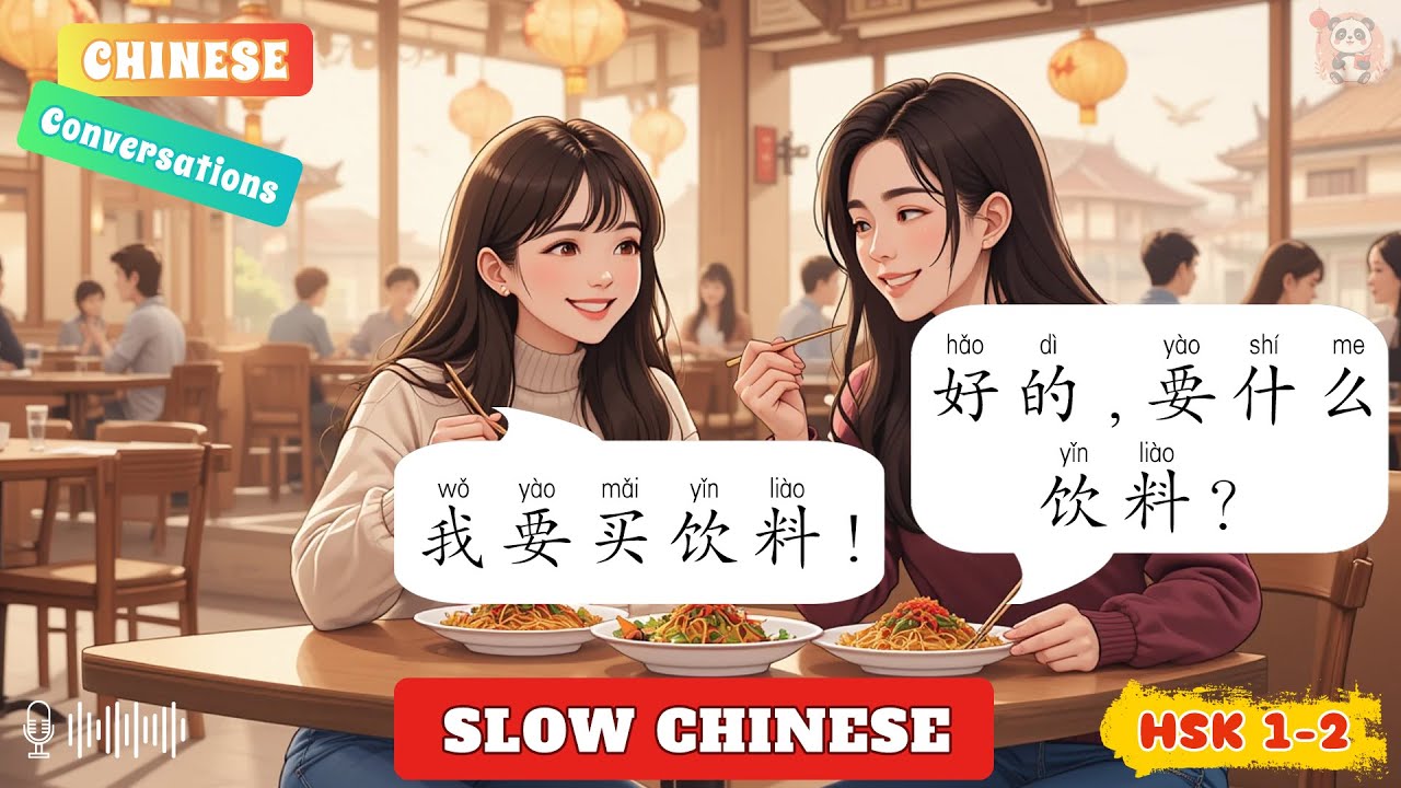 Chinese Conversations for Beginners: Ordering Food at a Restaurant (Super Easy!)