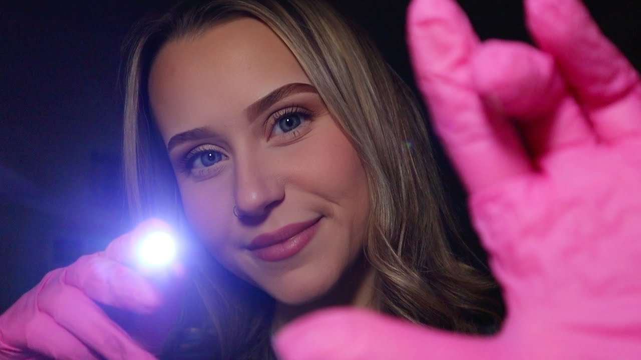 ASMR Closely Examining You For Relaxation 