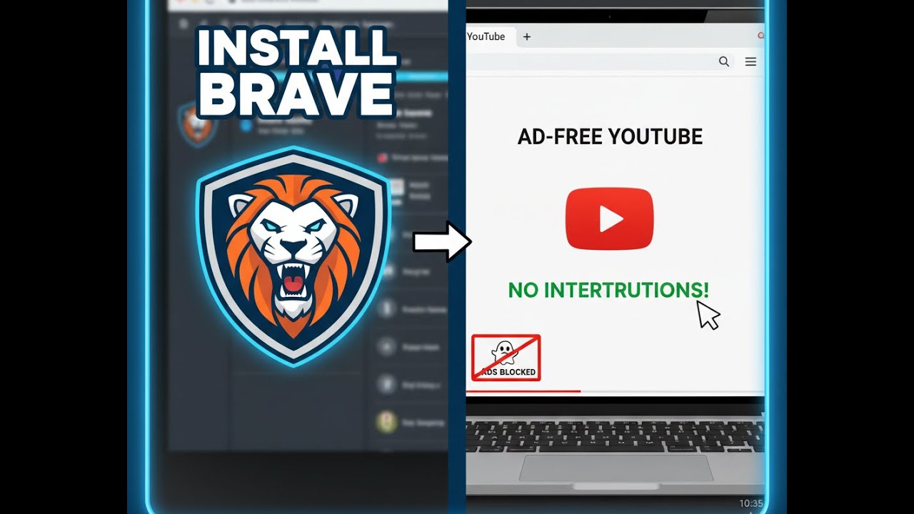 How to install brave browser in chromebook | How to use youtube without ads in chromebook #brave