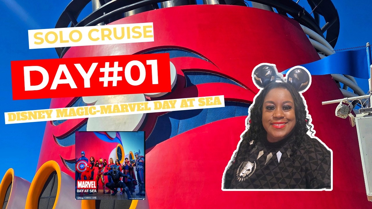 NYC Solo Trip to Disney Magic Cruise — Day 1 | Marvel Day at Sea & 5‑Night Mexico | DCL