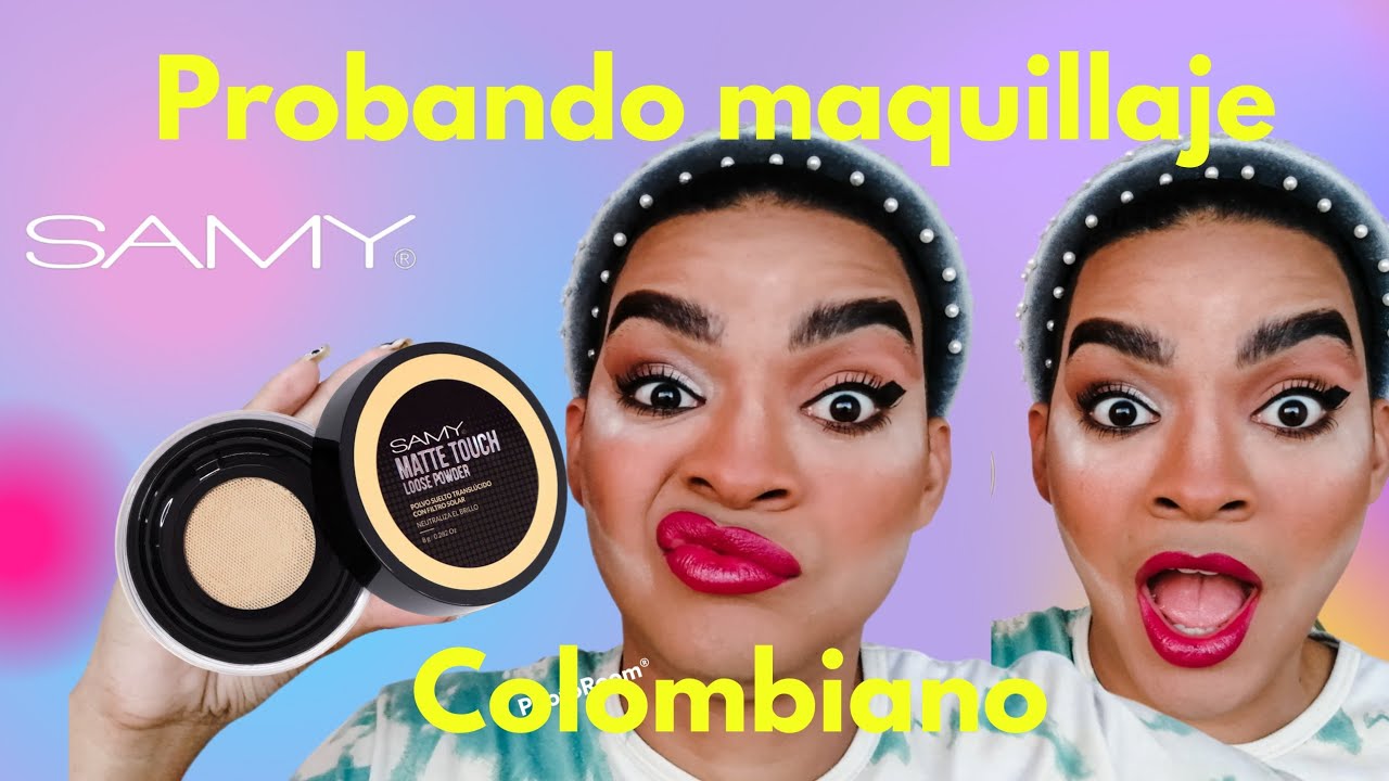 Pongo a prueba por 9 horas el polvo suelto de samy cosmetics 😱 mi piel no lo soporto | Martpoqmakeup