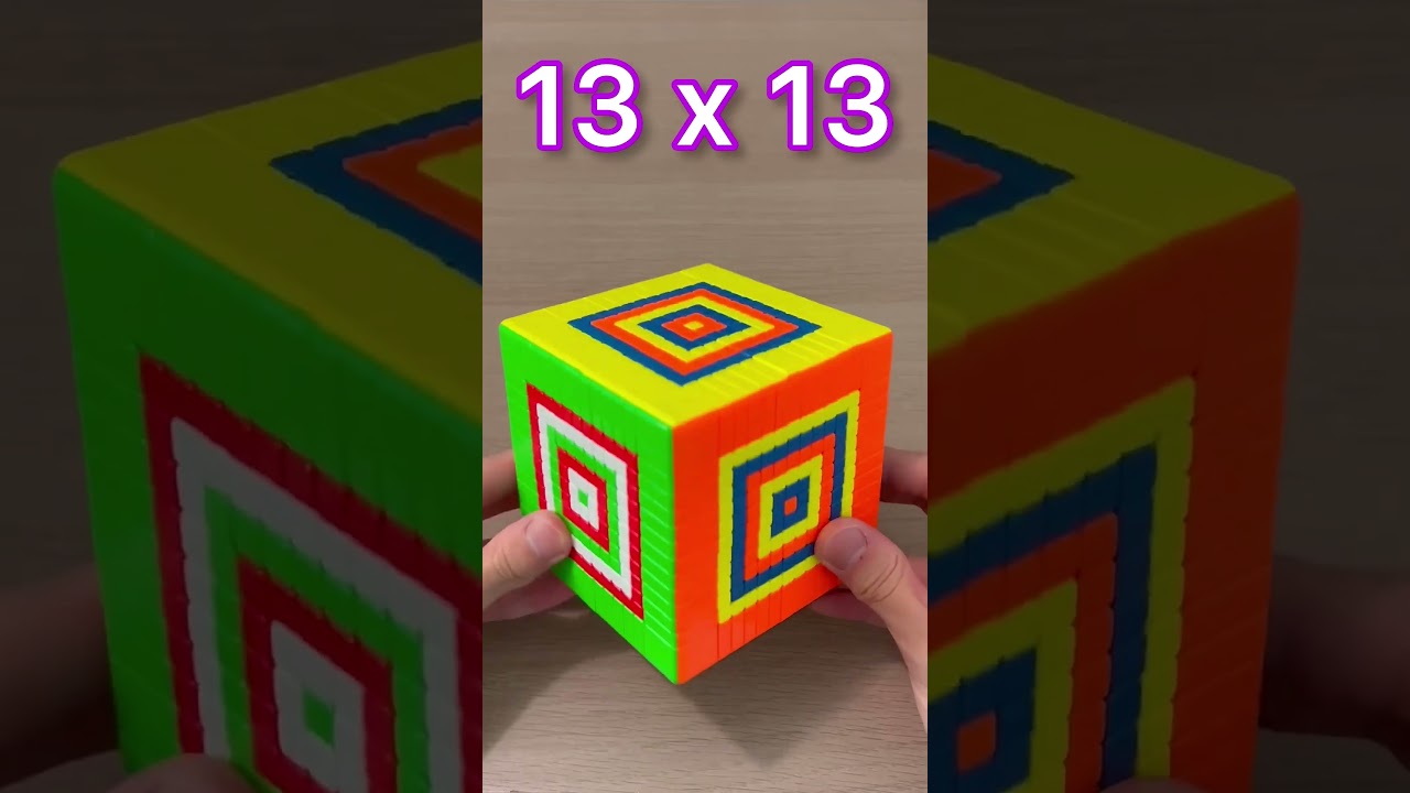 Rubik&rsquo;s Cubes From 1x1 - 19x19
