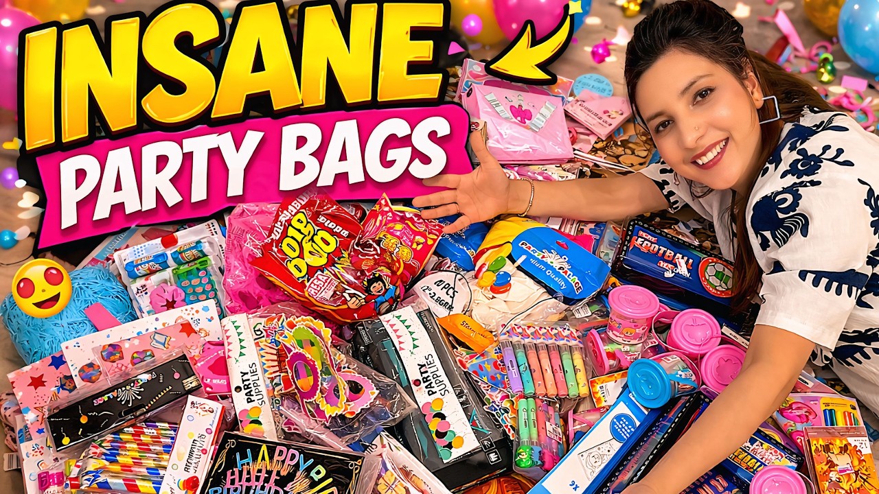 INSANE Birthday Party Bag Shopping in UAE 🇦🇪 | Kids Will Go CRAZY!