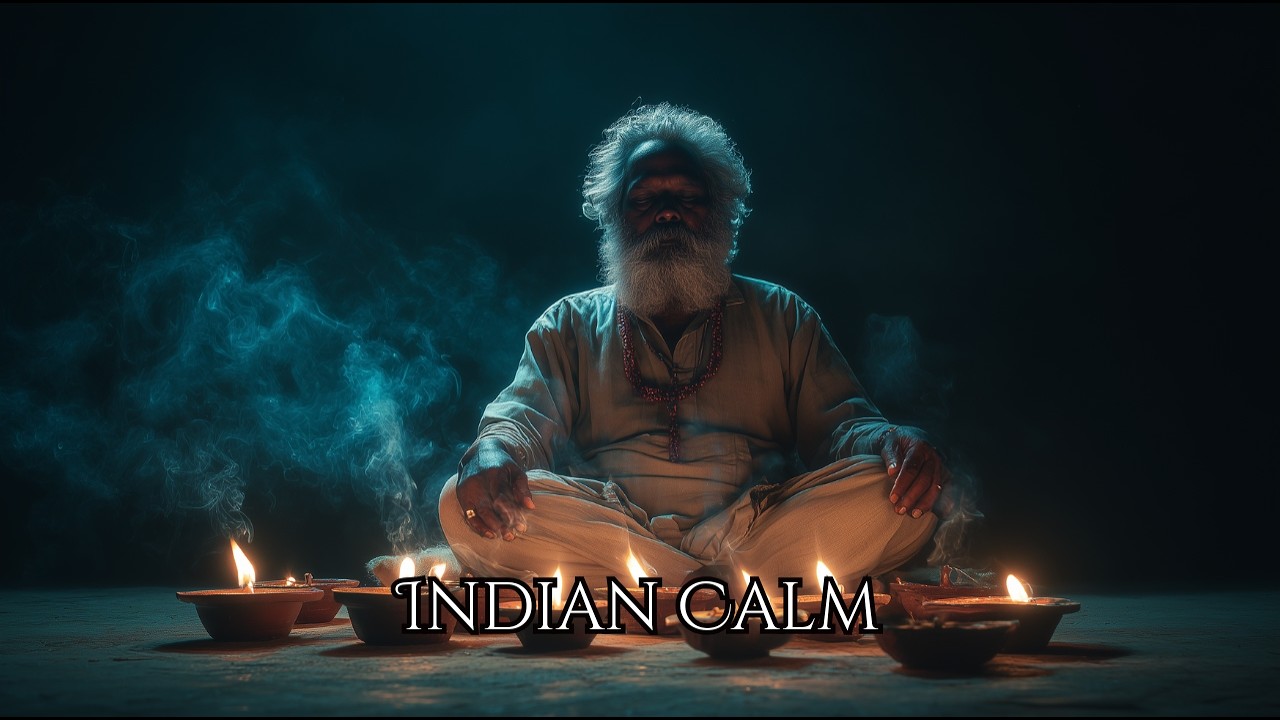 Indian Meditation Music for Calm & Deep Relaxation | 1 Hour of Peaceful Ambient Sound