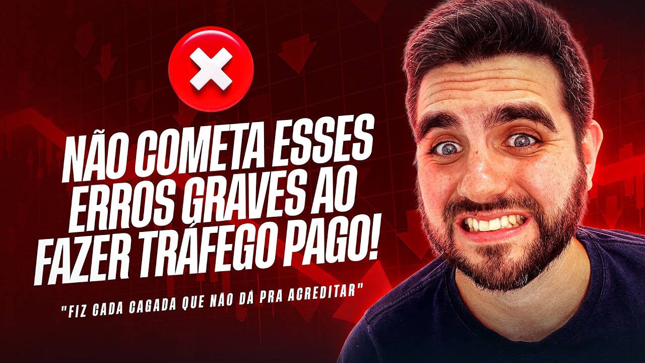 10 erros GRAVES que cometi no tráfego pago (custaram caro)