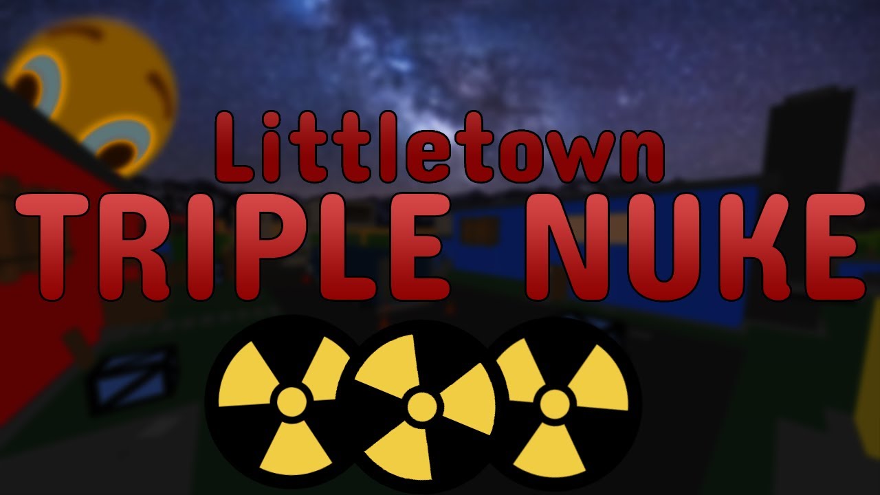 Krunker | TRIPLE NUKING ON LITTLETOWN [93-1 + 83-1]