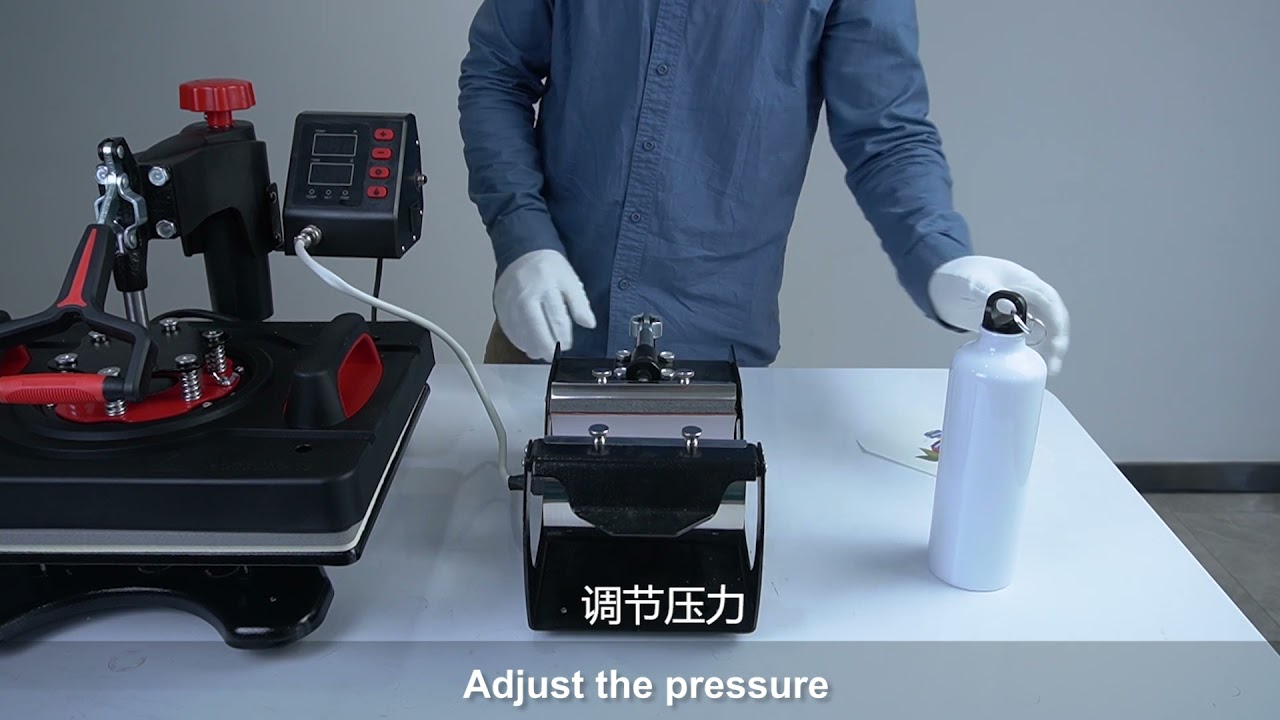 Newest 8 in 1 .11 in 1  combo heat press machine manufacturer P8003