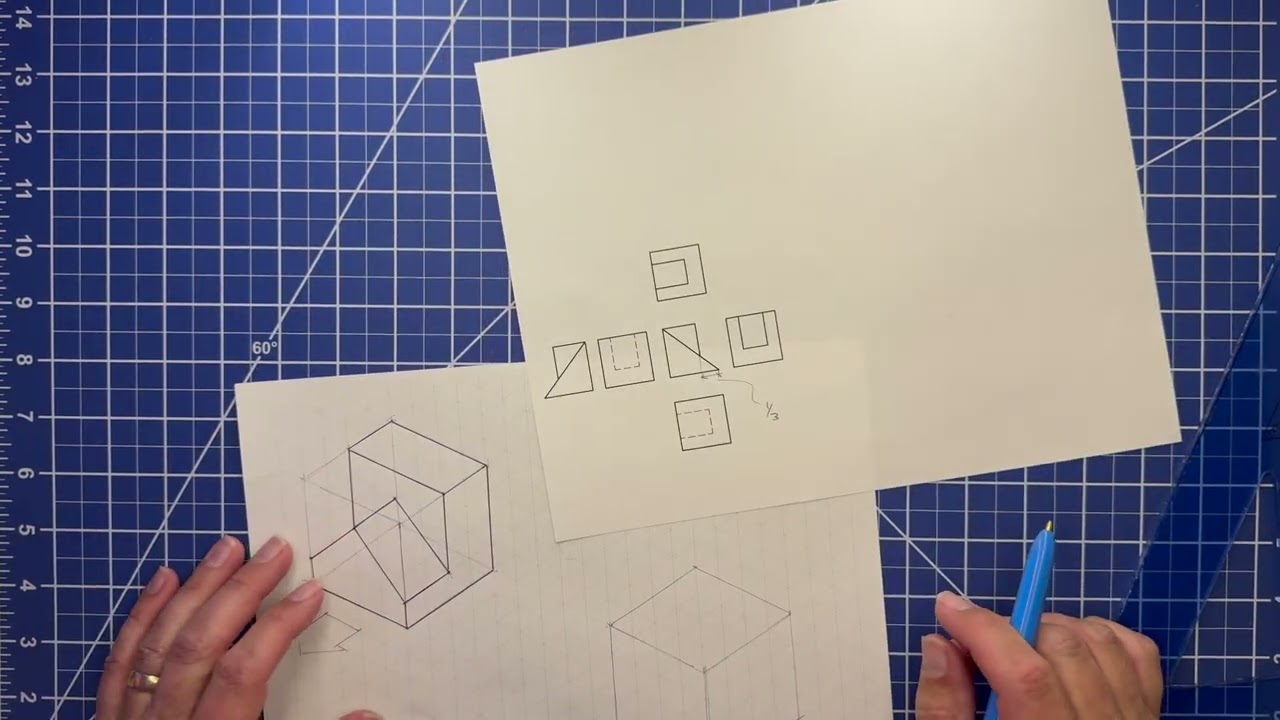 Sketchnique: Getting Started - Cube Visualization Puzzles 1 & 2