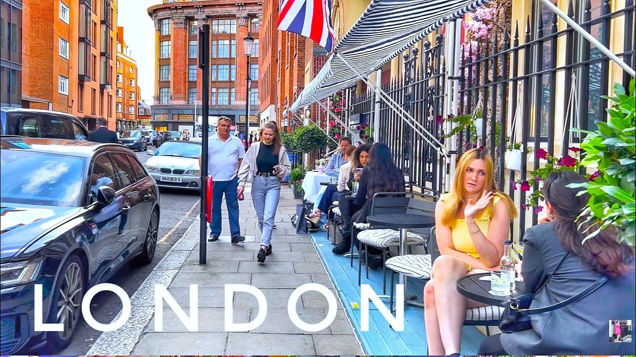 London City Walk | Walking the Bustling Streets of Central London | 4K HDR London Walking Tour [4K]