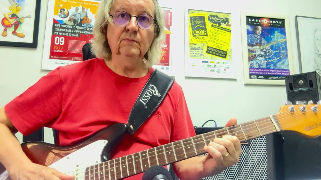 Aula para praticar ‘Bends’ na guitarra 