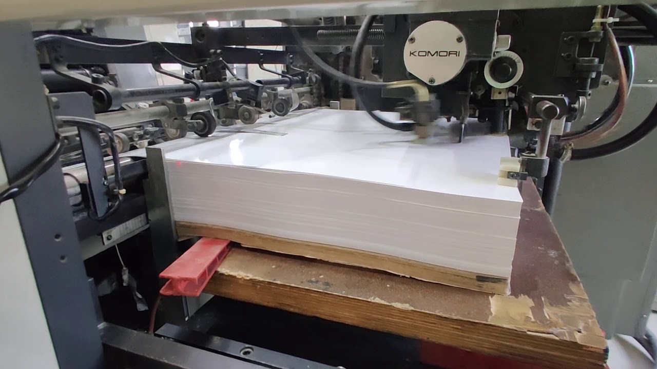 komori lithrone offset auto plate 2001 model with auto ink setting