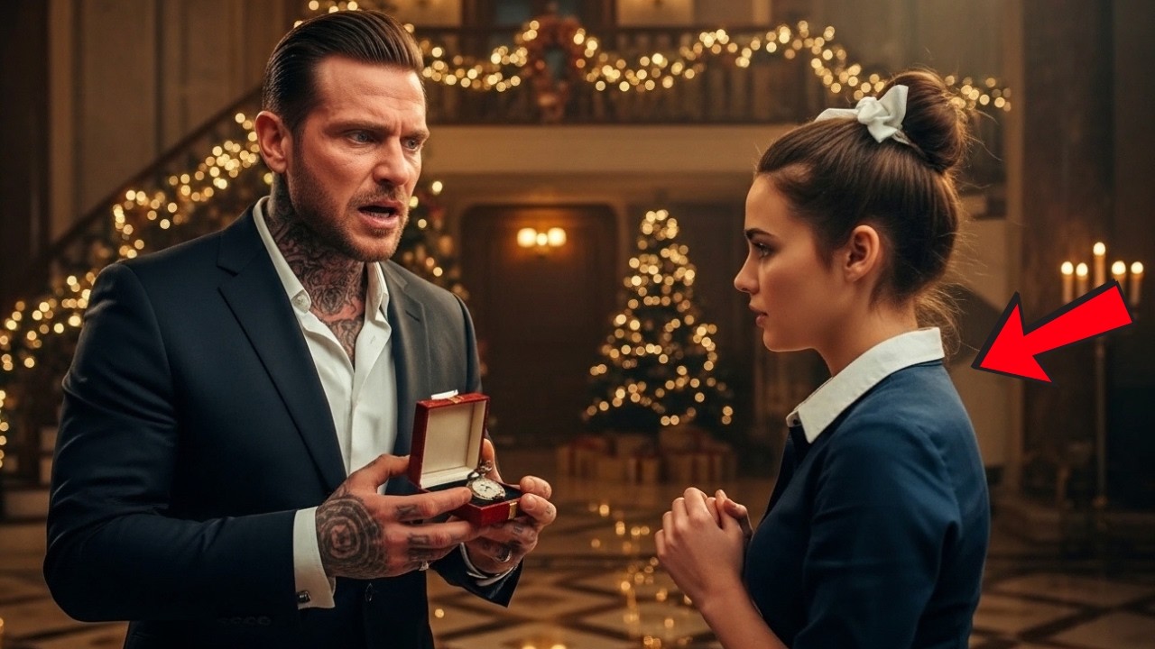 She Gave The Mafia Boss A Christmas Gift — His Hands Trembled